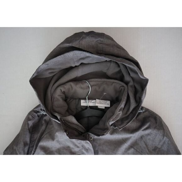 The Vermont Country Store 5762VCS Women's Sz M Gray Frost Fighter Parka - Picture 3 of 13